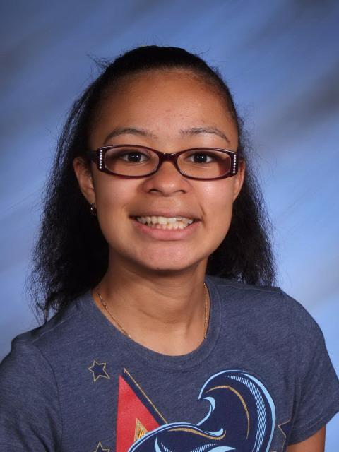 Student of the Month Aalahj Marii Mendoza Capois