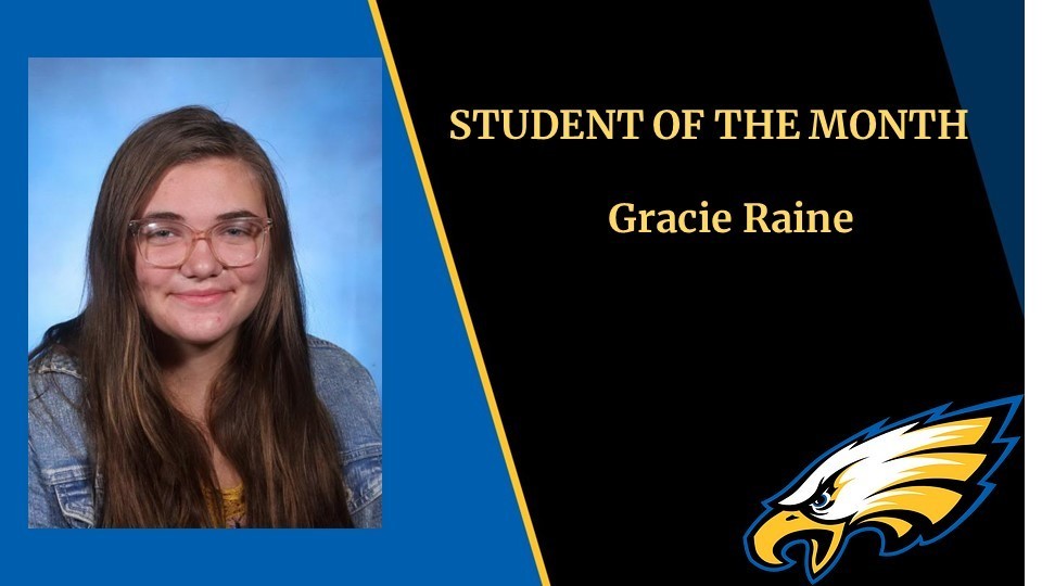 Student of the Month Gracie Raine