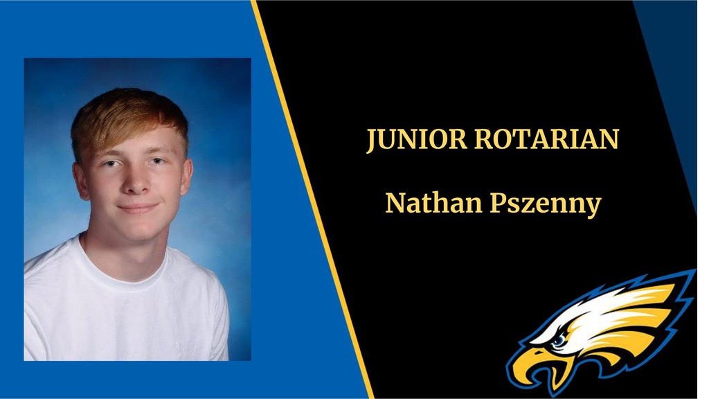 Junior Rotarian of the Month Nathan Pszenny