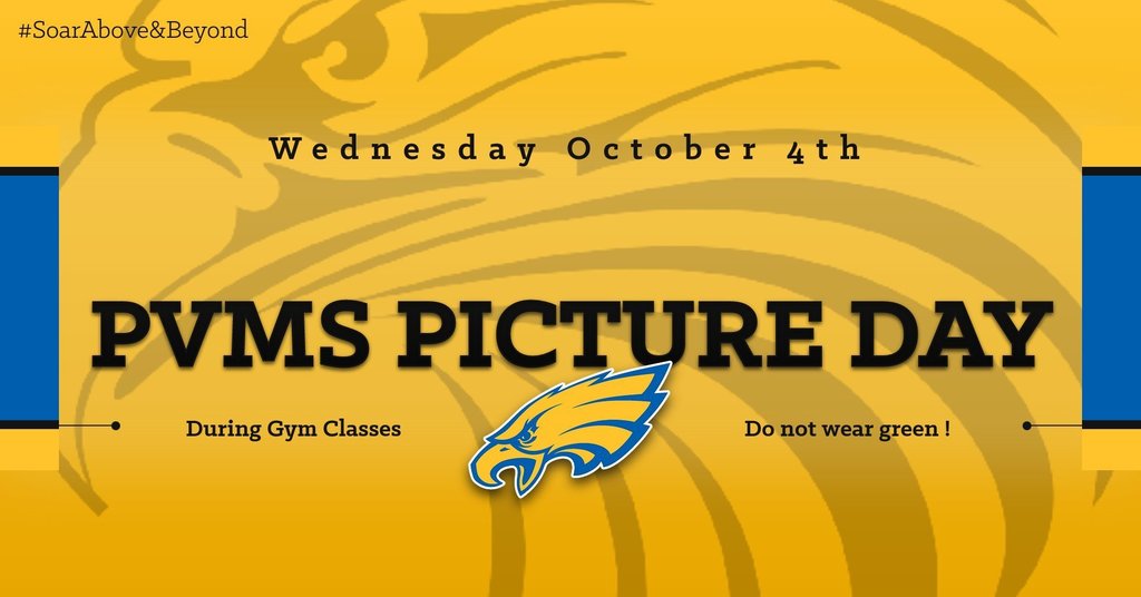 PVMS Picture Day 10/4